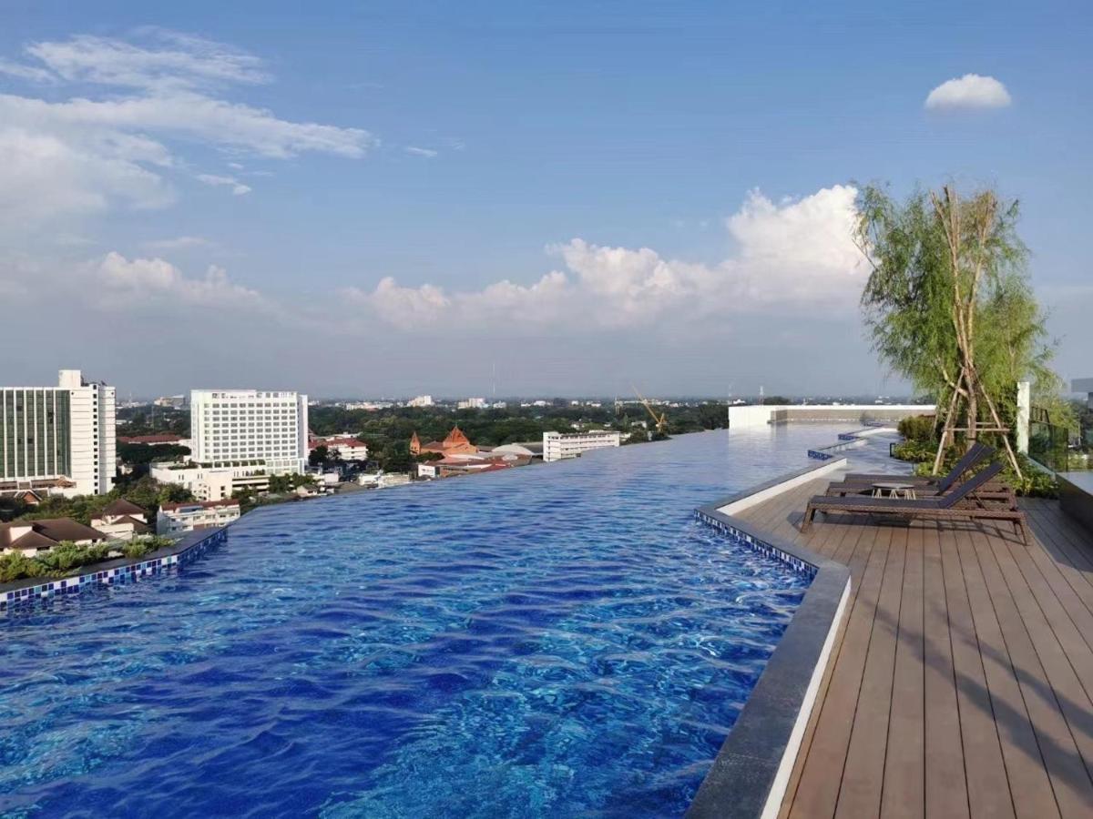 צ'יאנג מאי Luxury New Perfect Pool Gym Condo1 Br מראה חיצוני תמונה